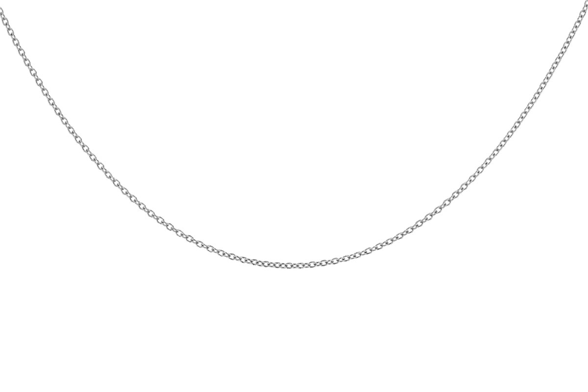 A328-79672: CABLE CHAIN (20IN, 1.3MM, 14KT, LOBSTER CLASP)