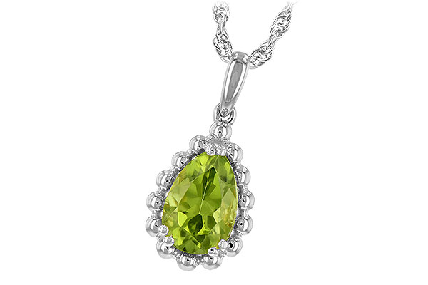 D244-22445: NECKLACE 1.30 CT PERIDOT