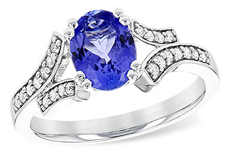 E245-16090: LDS RG 1.15 TANZANITE 1.30 TGW