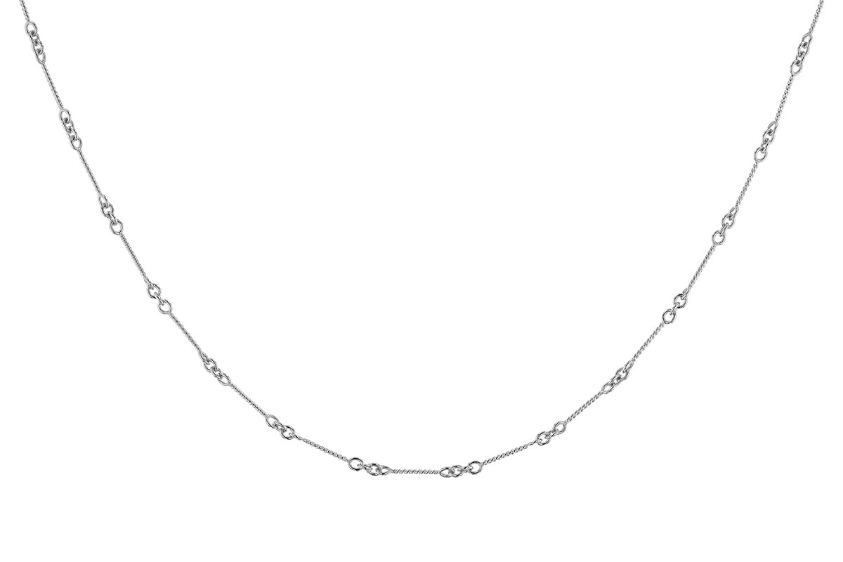 E328-78808: TWIST CHAIN (18IN, 0.8MM, 14KT, LOBSTER CLASP)