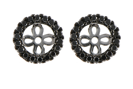 H243-28744: EARRING JACKETS .25 TW (FOR 0.75-1.00 CT TW STUDS)