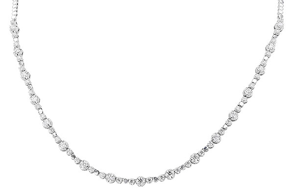 K328-75126: NECKLACE 3.00 TW (17 INCHES)