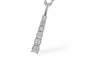 M328-81471: NECKLACE .25 TW